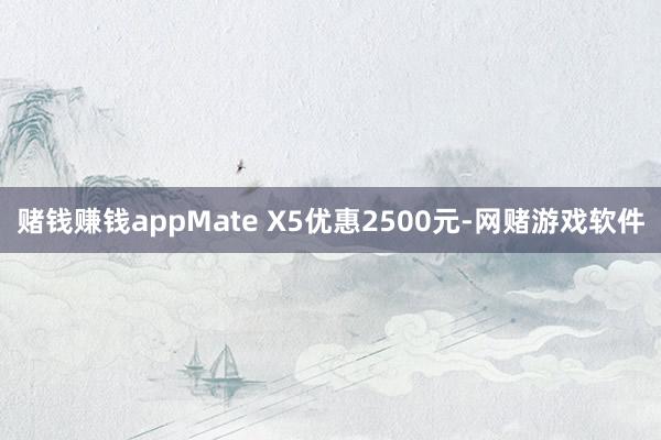 赌钱赚钱appMate X5优惠2500元-网赌游戏软件