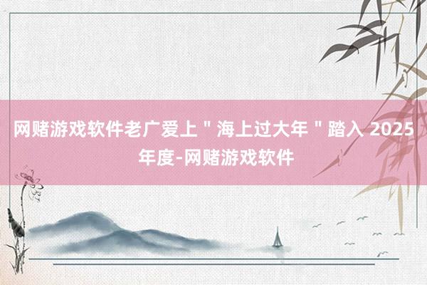 网赌游戏软件老广爱上＂海上过大年＂踏入 2025 年度-网赌游戏软件