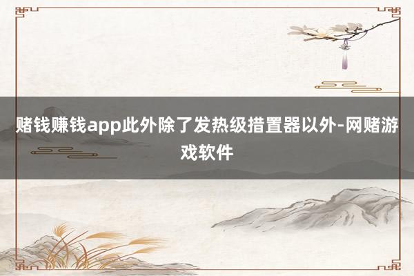 赌钱赚钱app此外除了发热级措置器以外-网赌游戏软件