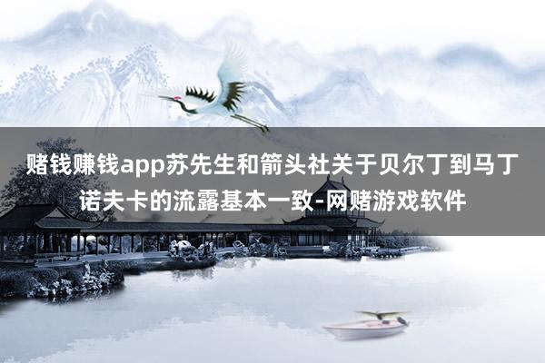 赌钱赚钱app苏先生和箭头社关于贝尔丁到马丁诺夫卡的流露基本一致-网赌游戏软件
