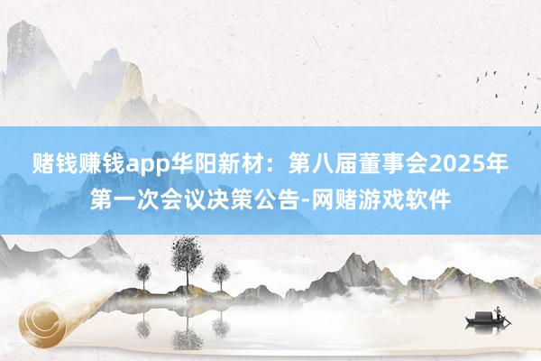 赌钱赚钱app华阳新材：第八届董事会2025年第一次会议决策公告-网赌游戏软件